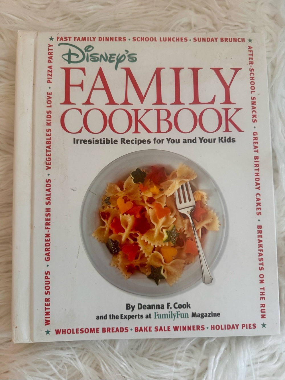 🍓6/$15🍓 Vintage 1996 Disney Family Cookbook